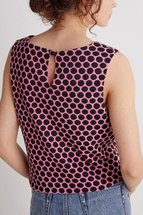 Floral Jacquard Top
